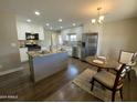 Recently updated kitchen with an island and stainless steel appliances at 1802 N 43Rd St, Phoenix, AZ 85008