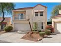 Two-story home with balcony and attached garage at 6370 S Colonial Way, Tempe, AZ 85283