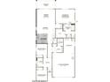 Open floor plan featuring 3 bedrooms, 2 baths, and a 2-car garage at 40000 W Elm Dr, Maricopa, AZ 85138