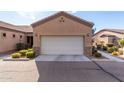 White garage door and house exterior at 846 N Pueblo Dr # 113, Casa Grande, AZ 85122