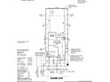 Site plan of house 102, including driveway and outdoor living space at 4410 N 202Nd Ave, Litchfield Park, AZ 85340