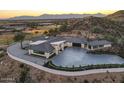 Luxury home with expansive driveway and mountain views at 2809 E Frye Rd, Phoenix, AZ 85048