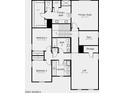 Upstairs floor plan showing primary suite, secondary bedrooms, and a loft area at 25238 N 172Nd Ln, Surprise, AZ 85378