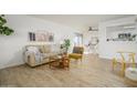 Bright living room with hardwood floors and open concept design at 1026 N 85Th Pl, Scottsdale, AZ 85257