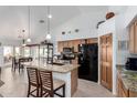 Spacious kitchen featuring granite countertops and stainless steel appliances at 11552 E Dover St, Mesa, AZ 85207