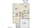 First floor plan showcasing a Gathering room, kitchen, and bedroom at 4322 E Reynolds Dr, San Tan Valley, AZ 85143