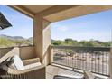 Private balcony offering scenic mountain views at 20801 N 90Th Pl # 263, Scottsdale, AZ 85255