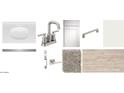 Bathroom features neutral colors, modern fixtures, and contemporary style at 4337 E Bradford Ave, San Tan Valley, AZ 85140