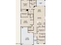 Open floor plan with 4 bedrooms, 3 baths, and a covered patio at 4337 E Bradford Ave, San Tan Valley, AZ 85140