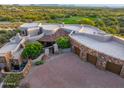 Luxury home with unique architecture, expansive grounds, and stunning desert views at 41731 N Stone Cutter Dr, Scottsdale, AZ 85262