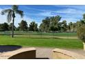 Enjoy a beautiful view of the adjacent golf course from the backyard at 11224 N Saint Andrews Way, Scottsdale, AZ 85254