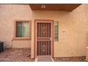 Private entrance with security door at 42424 N Gavilan Peak Pkwy # 42206, Anthem, AZ 85086