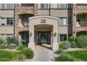 Building entryway with landscaping and walkway at 5350 E Deer Valley Dr # 3418, Phoenix, AZ 85054
