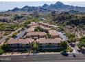Aerial view of Canyon Gate community showcasing its location near mountains at 7887 N 16Th St # 116, Phoenix, AZ 85020