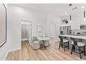 Modern kitchen with island and breakfast nook at 4220 N 32Nd St # 3, Phoenix, AZ 85018