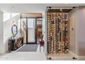 Impressive glass-enclosed wine cellar with extensive collection at 6525 E Cave Creek Rd # 9, Cave Creek, AZ 85331