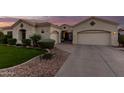 Front view of home with attractive landscaping at 2169 E Leo Pl, Chandler, AZ 85249