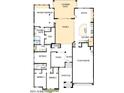 Open floor plan with 4-car garage and covered patio at 20241 W San Miguel Ave, Litchfield Park, AZ 85340