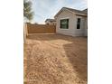 Empty lot with block wall and dirt at 21018 E Calle Luna Ct, Queen Creek, AZ 85142