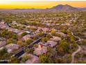 Community overview showing the home's location, mountain views, and neighborhood at 32427 N 71St Way, Scottsdale, AZ 85266