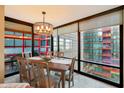 Bright dining room with large windows and seating for six at 4808 N 24Th St # 621, Phoenix, AZ 85016