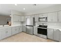 Modern kitchen with stainless steel appliances at 6293 N Telly Ln, Casa Grande, AZ 85194