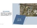 Property location shown with lot size and address information at 10420 N 64Th Pl, Paradise Valley, AZ 85253