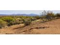Desert landscape with mountains in the background at 36023 N 140Th St, Scottsdale, AZ 85262