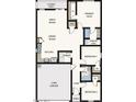 Open floor plan with 2-bay garage, primary suite, and 2 bedrooms at 7872 S John Jacob Astor Ave, Casa Grande, AZ 85193