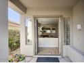 Bright entryway with double doors and access to living spaces at 14430 N Agave Dr, Fountain Hills, AZ 85268