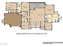 Floorplan of a spacious home with 3 bedrooms and den at 10835 N Cherry Hills Ct, Fountain Hills, AZ 85268
