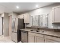 Kitchen with stainless steel appliances and granite countertops at 15050 N Thompson Peak Pkwy # 2006, Scottsdale, AZ 85260