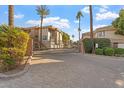 Gated entrance to the community, offering privacy and security at 4343 N 21St St # 203, Phoenix, AZ 85016