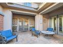 Private courtyard with seating area, perfect for relaxing at 4566 N Golf Dr, Buckeye, AZ 85396