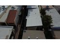 Aerial view of a house and surrounding neighborhood at 5839 E Norwood St, Mesa, AZ 85215