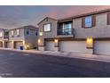 Two-story townhome with three-car garage and private balcony at 1265 S Aaron -- # 359, Mesa, AZ 85209