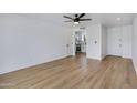 Living room with access to kitchen and front door at 2415 N 71St St # D, Scottsdale, AZ 85257