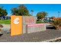 Sun City West Palm Ridge Recreation Center entrance sign at 22701 N Dusty Trail Blvd, Sun City West, AZ 85375