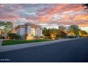 Beautiful desert landscaping in front of this single story home at 8745 N 73Rd Way, Scottsdale, AZ 85258