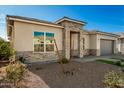 Single-story home with stone and stucco exterior at 10451 W Salter Dr, Peoria, AZ 85382