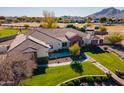 Single story home with large backyard and mountain views at 21391 E Orchard Ln, Queen Creek, AZ 85142