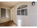 Front door entry with tile flooring at 7777 E 2Nd St # 111, Scottsdale, AZ 85251