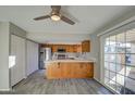 Updated kitchen featuring stainless steel appliances and wood cabinets at 8405 E Montebello Ave, Scottsdale, AZ 85250
