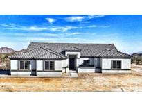 Front view of a single-story house with tile roof at 0000 W Hooper Trl # 2, Queen Creek, AZ 85144