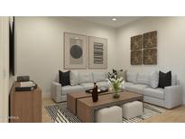Relaxing living room featuring comfortable seating and stylish decor at 18720 N 101St St # 3016, Scottsdale, AZ 85255