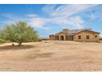 Tuscan style home with desert landscaping at 28223 N 153Rd St, Scottsdale, AZ 85262