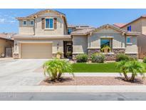 Two-story house with attached garage and landscaping at 3314 E Azalea Dr, Gilbert, AZ 85298