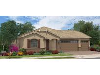 One-story home with two-car garage and landscaping at 16214 W Questa Dr, Surprise, AZ 85387