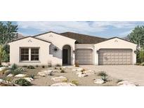 One-story home with a two-car garage and desert landscaping at 1048 W Ridge Rd, Apache Junction, AZ 85120