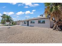 Single story home with gravel landscaping at 632 N 72Nd Pl, Scottsdale, AZ 85257